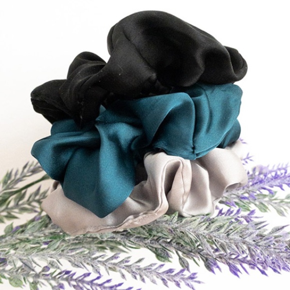Ultra Soft Satin 3-in-1 Scrunchy Bundle